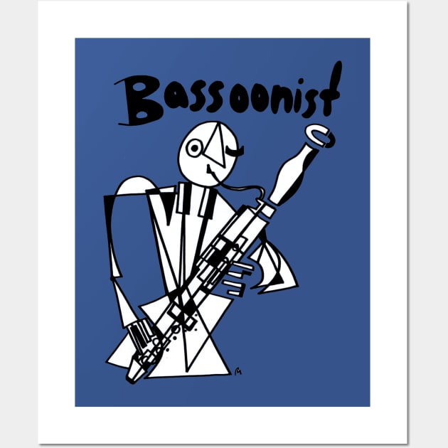 Bassoonist (Male) by Pollux Wall Art by WorldofPollux